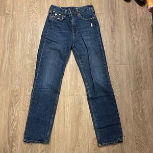 Gap Sky High Straight Jean Size 27/4R
